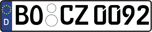 BO-CZ0092
