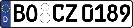 BO-CZ0189