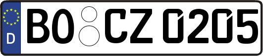 BO-CZ0205
