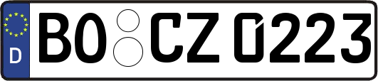 BO-CZ0223