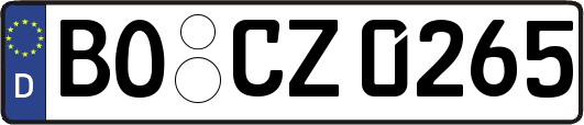 BO-CZ0265