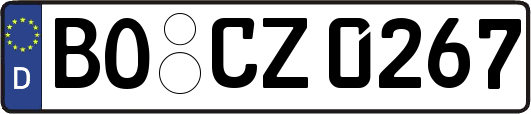 BO-CZ0267