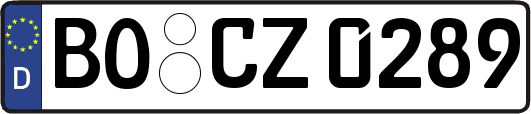 BO-CZ0289
