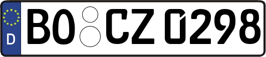 BO-CZ0298