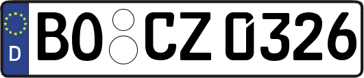 BO-CZ0326