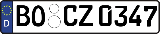 BO-CZ0347