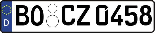 BO-CZ0458