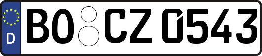 BO-CZ0543