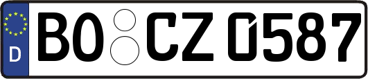 BO-CZ0587