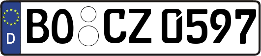 BO-CZ0597
