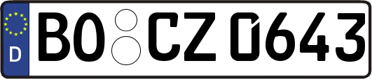 BO-CZ0643