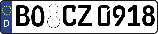 BO-CZ0918
