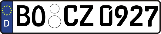 BO-CZ0927