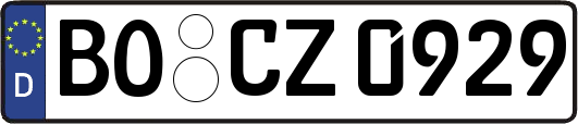 BO-CZ0929