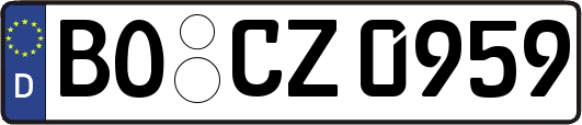 BO-CZ0959