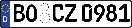 BO-CZ0981
