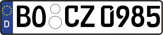 BO-CZ0985