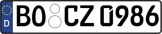 BO-CZ0986