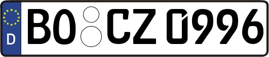 BO-CZ0996