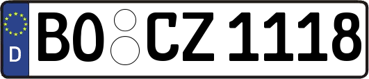 BO-CZ1118
