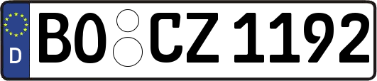 BO-CZ1192