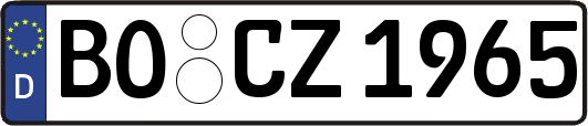 BO-CZ1965