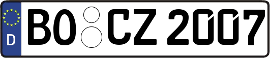 BO-CZ2007