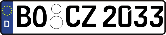 BO-CZ2033