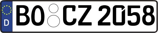 BO-CZ2058