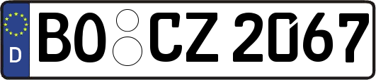 BO-CZ2067