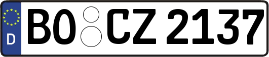 BO-CZ2137