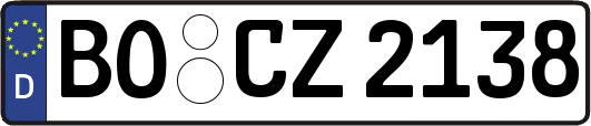 BO-CZ2138