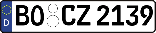 BO-CZ2139