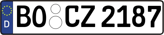 BO-CZ2187