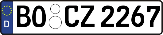 BO-CZ2267