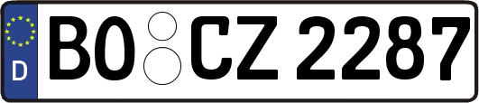 BO-CZ2287