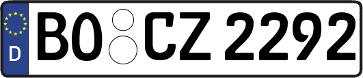 BO-CZ2292
