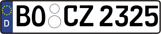 BO-CZ2325