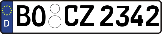 BO-CZ2342