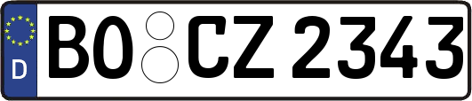 BO-CZ2343