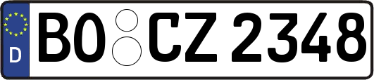 BO-CZ2348