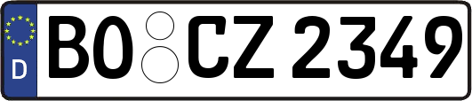 BO-CZ2349