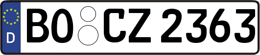 BO-CZ2363