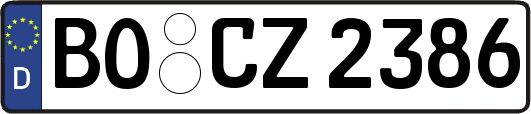 BO-CZ2386