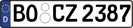BO-CZ2387