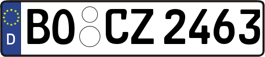 BO-CZ2463