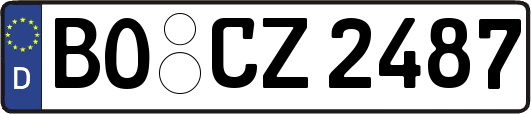 BO-CZ2487