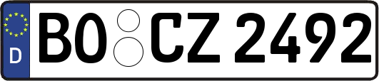BO-CZ2492