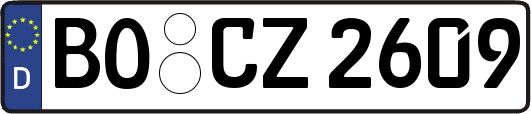 BO-CZ2609