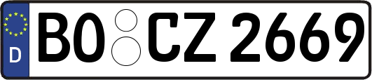 BO-CZ2669